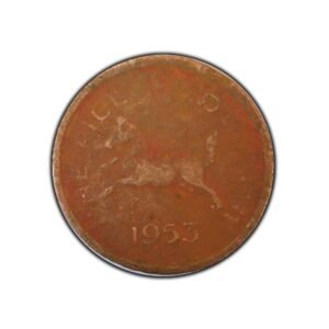 1953 One Penny Coin