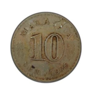 Malaysia 10 Sen Coin 1976