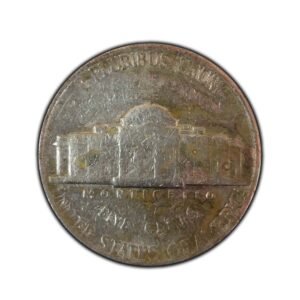 Worn Jefferson Nickel Coin