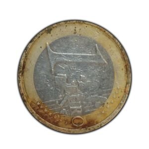 Rare Euro Coin with Unique Horn-Like Design